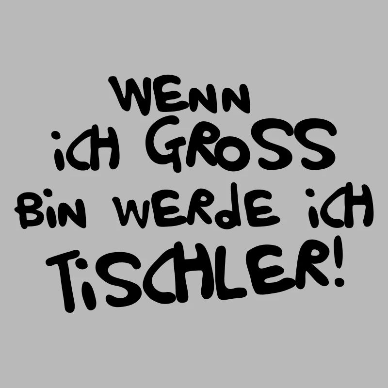 Ich werde Tischler