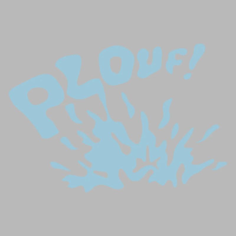 ploufe eclaboussure eau flotte 2803)