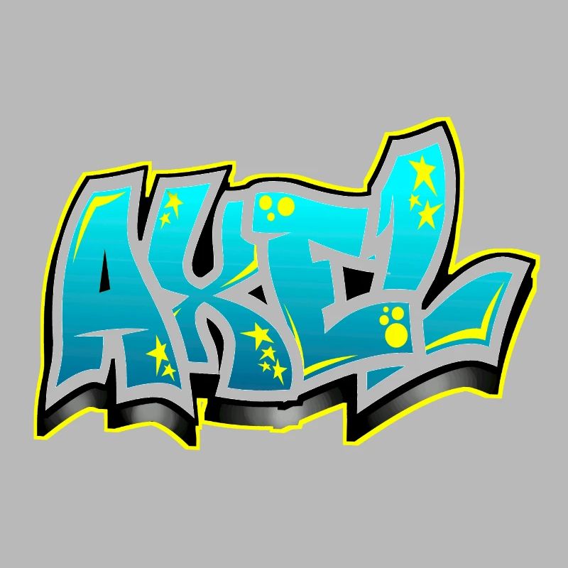 Graffiti Name Axel