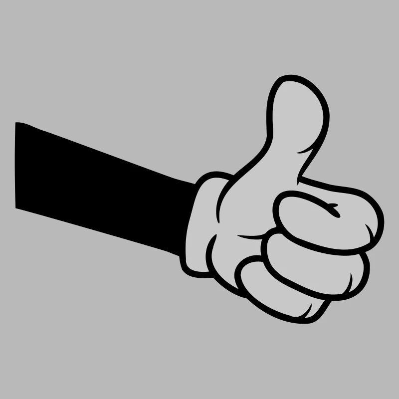 OK Comic Hand Thumb