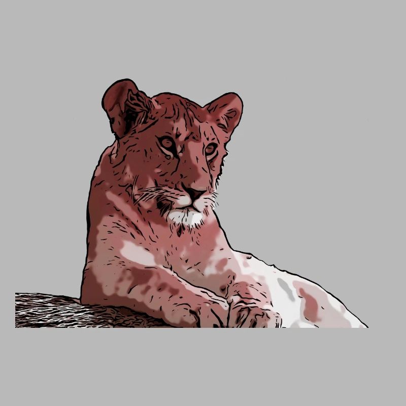 Junger Löwe