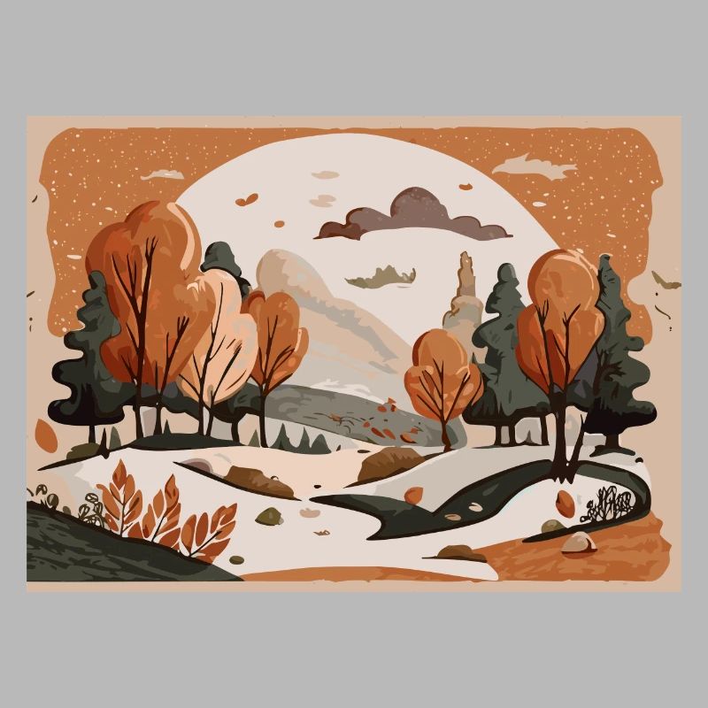 Flowing River (Fall Collection #3)