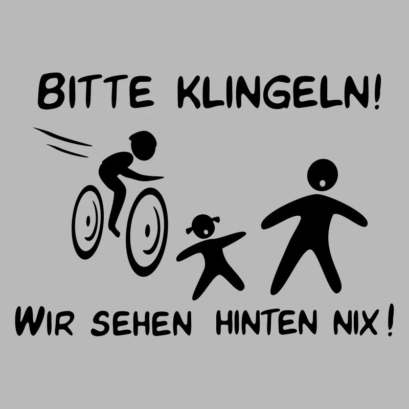Bitte klingeln! Radfahrer-Hund