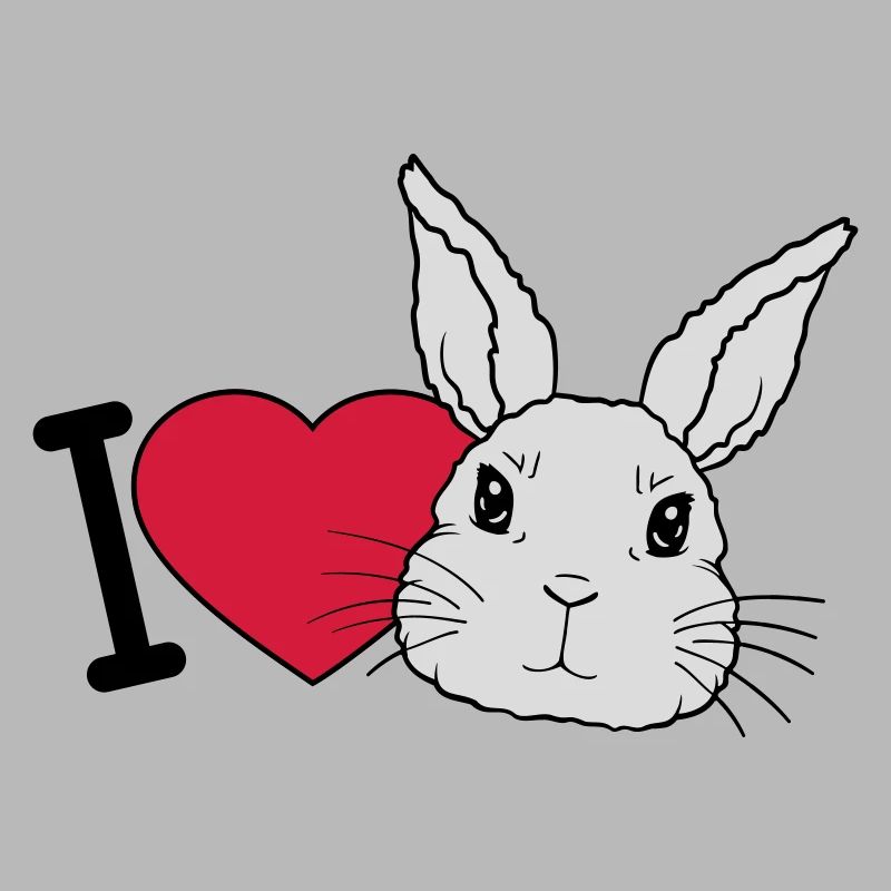 J’adore les lapins Logo