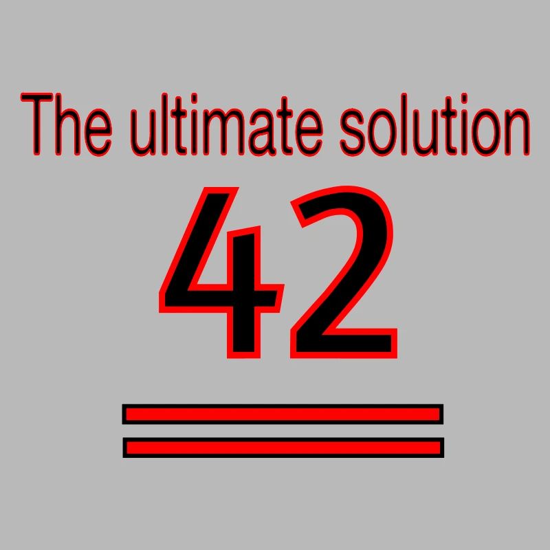 The ultimate solution