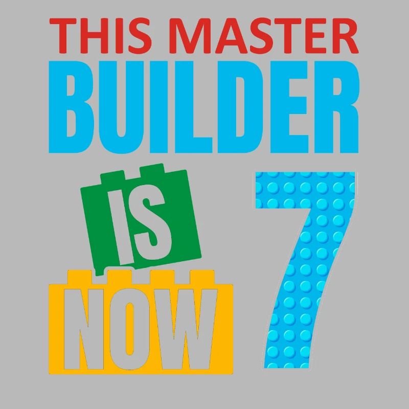 Ce constructeur a maintenant 7 ans, les blocs de jouets 7.