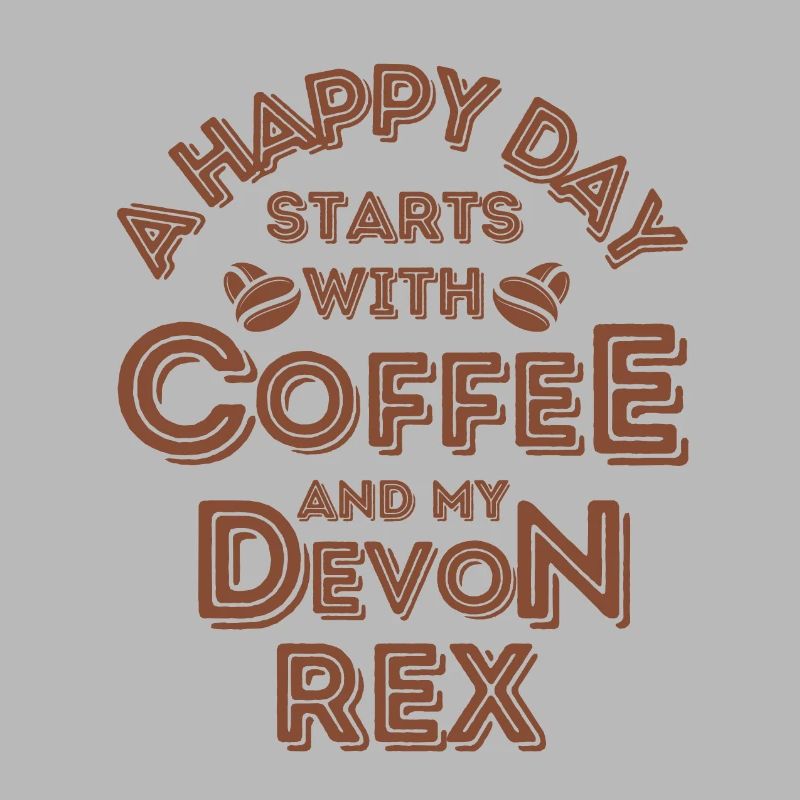 Devon Rex Cat Coffee Cafe