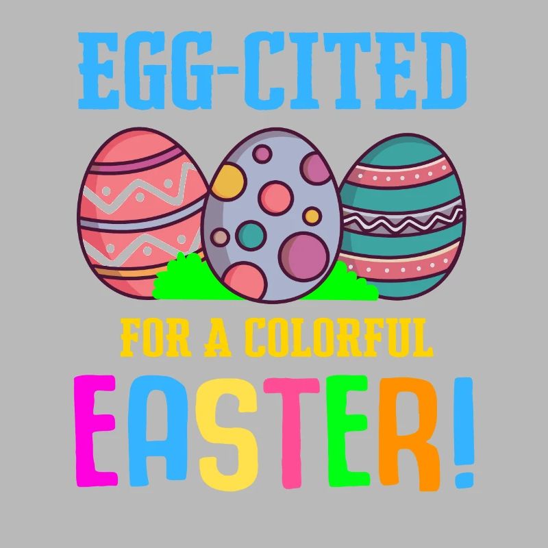 Easter Colorful Egg Dye Rabbit Egg Hunt