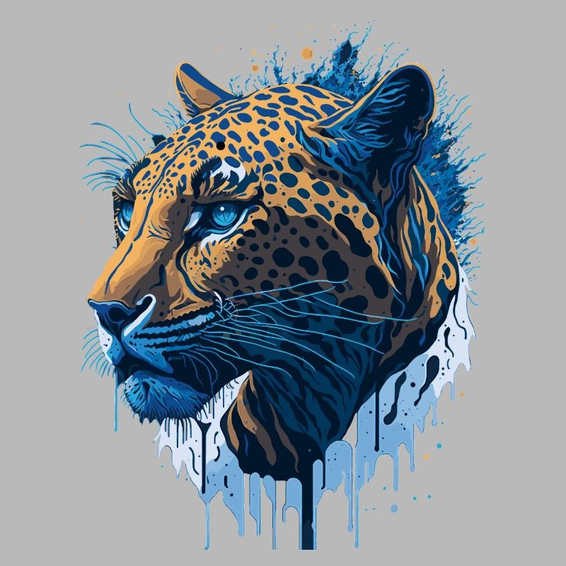 Leopard Big Cat Illustration