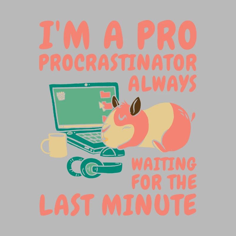 Procrastiner le temps du procrastinateur de hamster