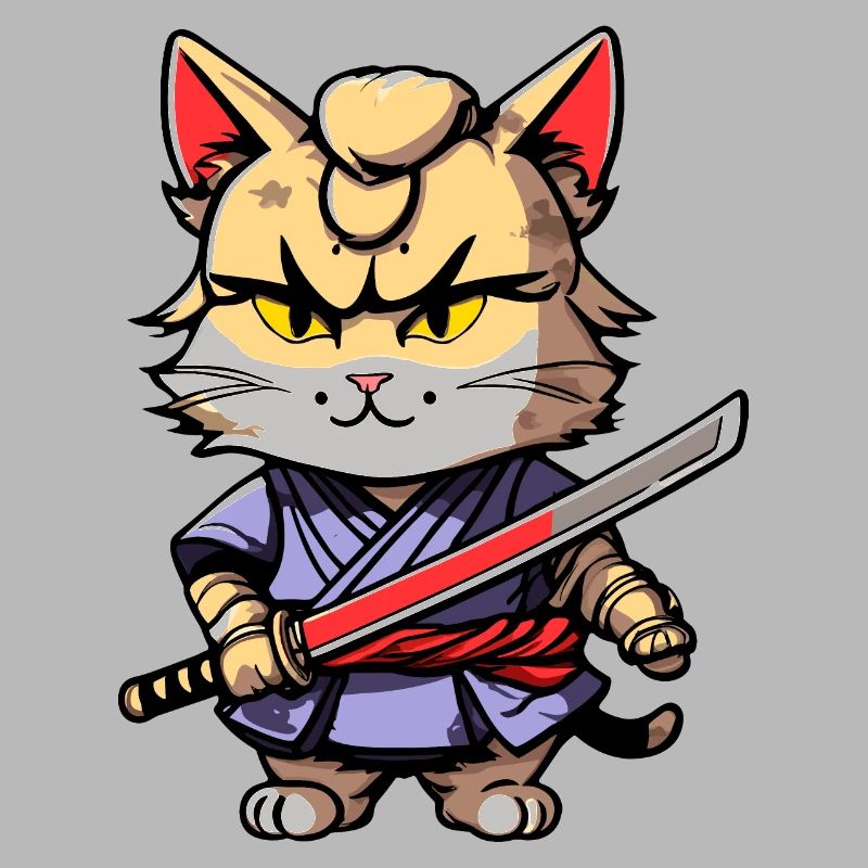 Chat samouraï #31
