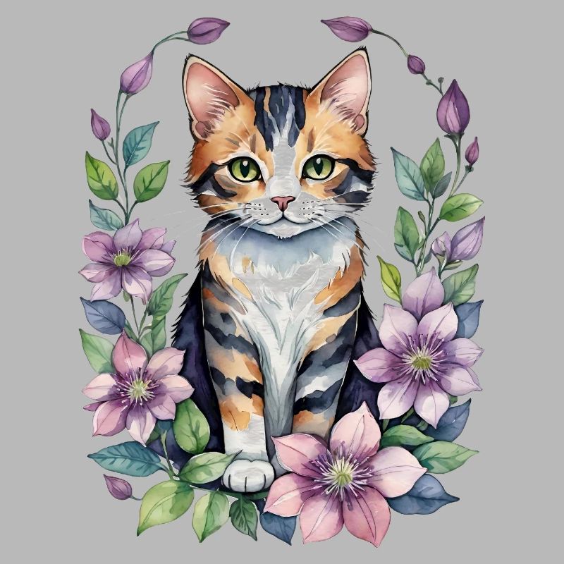 Clématite Kitty Cat