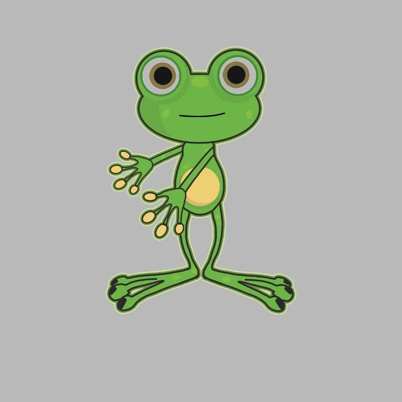 Floss Dance Move Frog