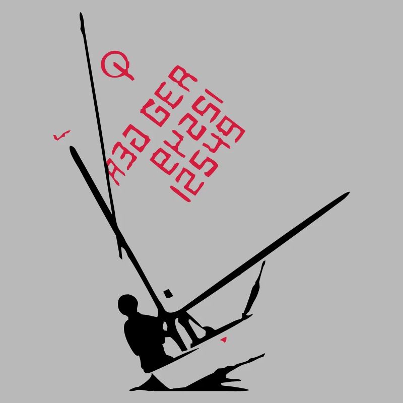 Opti sailing