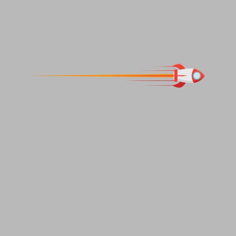Fusée dans l'espace