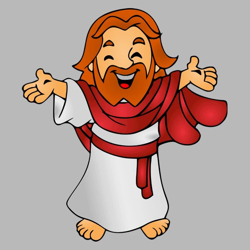 Jesus als Comicfigur Geschenk Geschenkidee