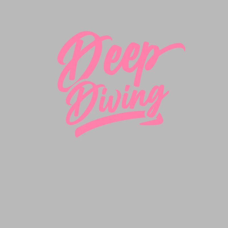 Deep Diving Diver Deep Diver Scuba