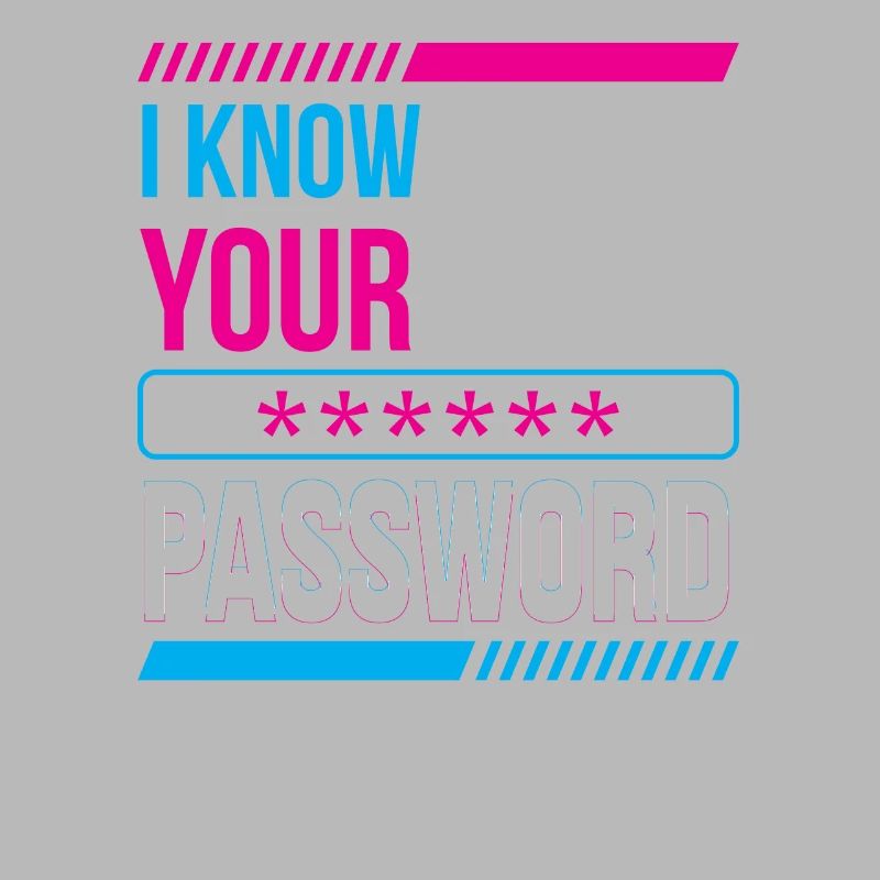 Ich Kenne Ihr Passwort Hacker Cybersecurity Hack