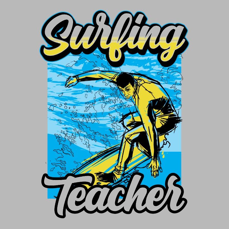 Moniteur de surf Cours de surf École de surf Surf Instructor Surf