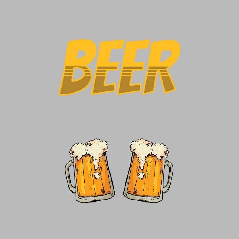 Da Ist Bier Drin Trinker Trinken Beer Inside