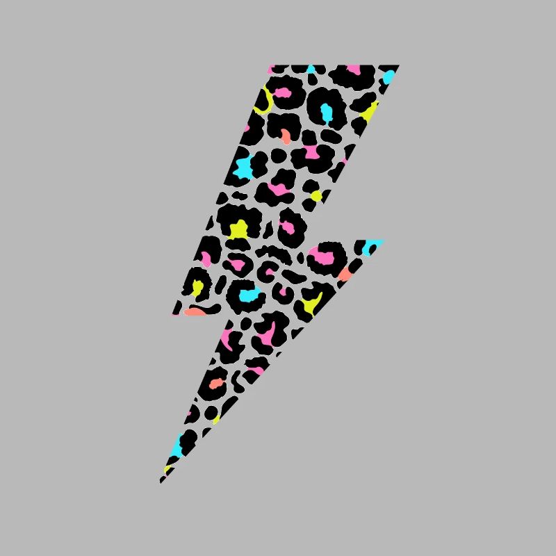 Leopard Lightning bolt, Leopard Print, Leopard Lov