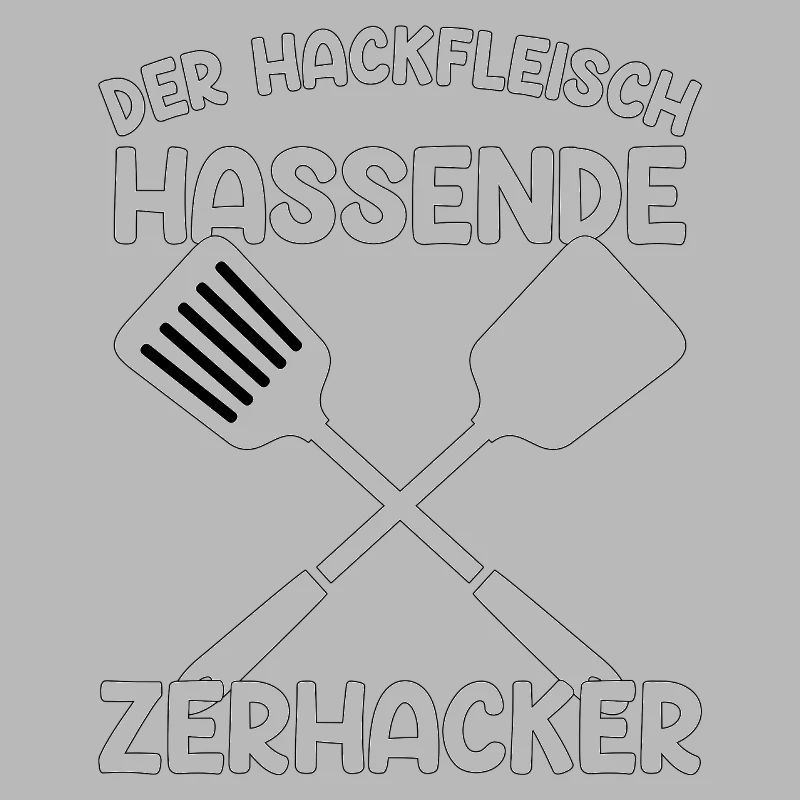 Der Hackfleischhassende Zerhacker grillen Geschenk