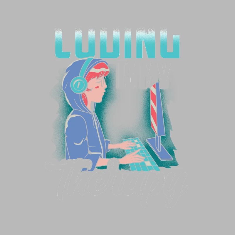 Programming is my therapy coder coding code