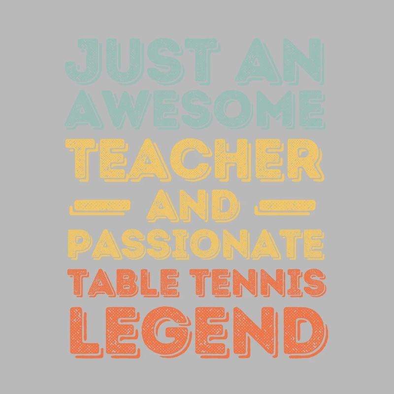Instructor table tennis retro
