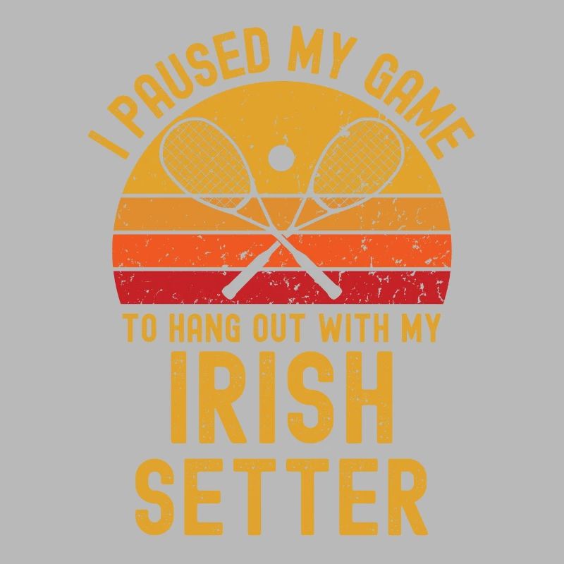 Squash and Irish Setter