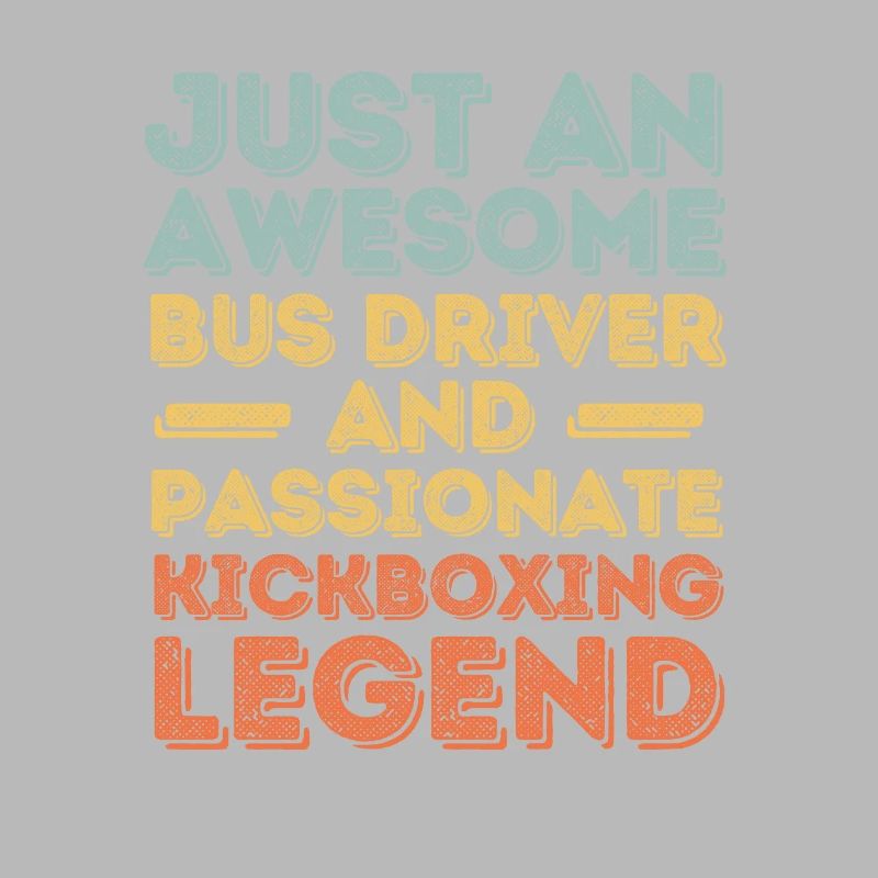 Bus driver kickboxing retro