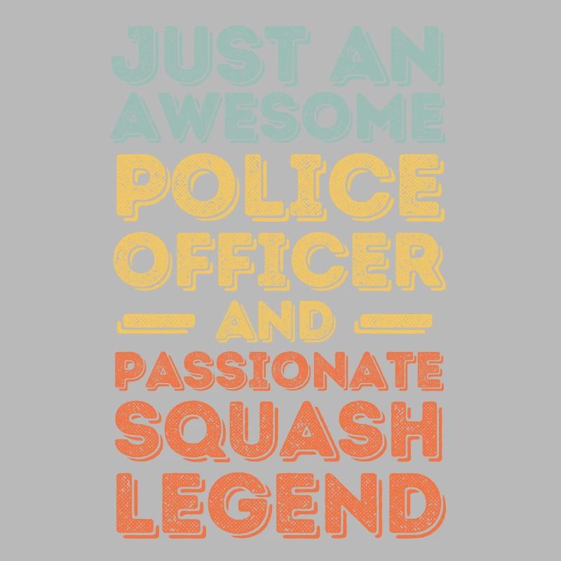 Policier Squash rétro