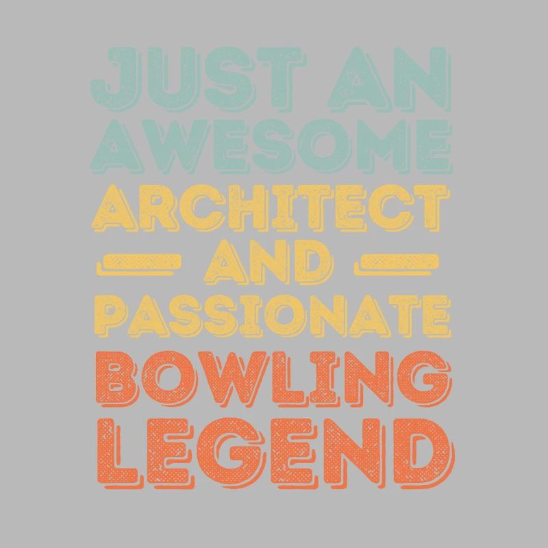 Architecte Bowling rétro