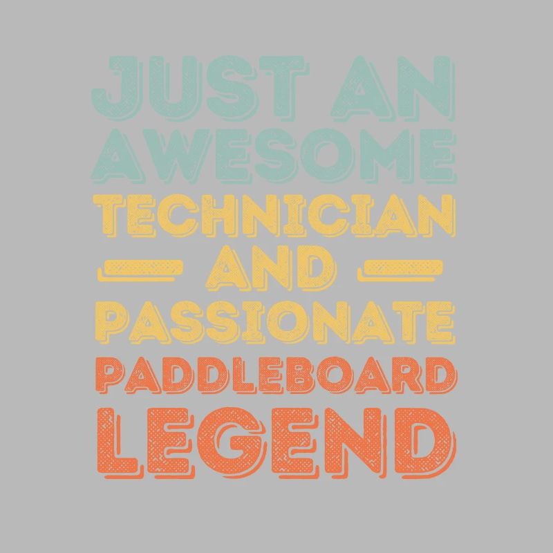 Techniker Paddleboard retro
