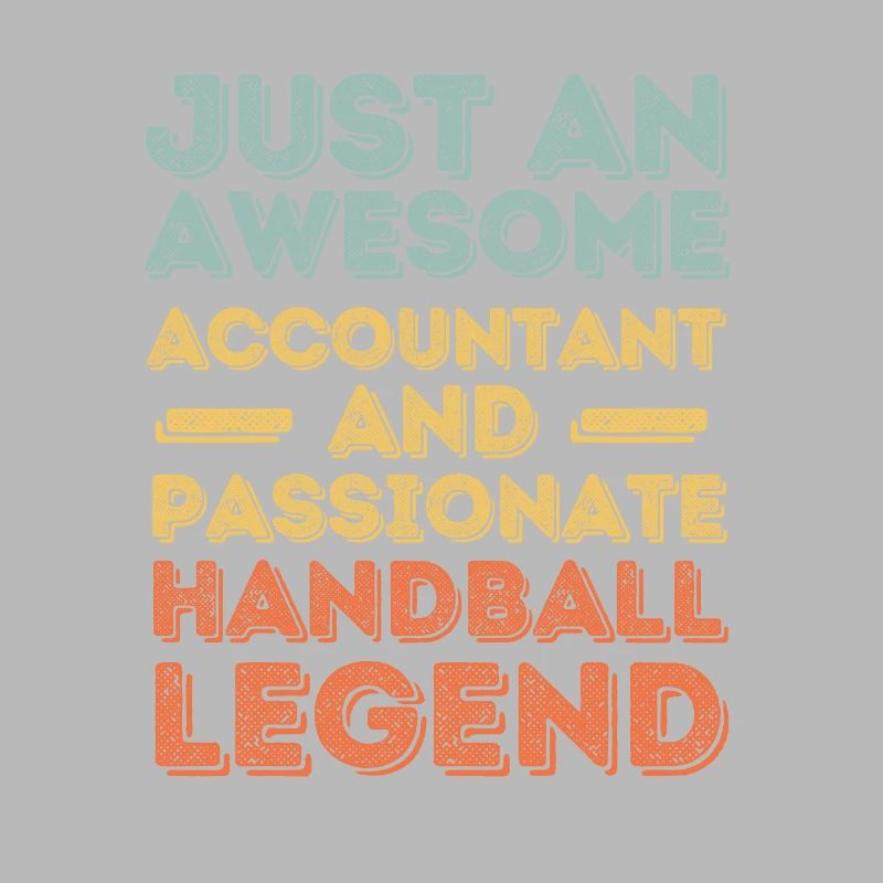 Comptable handball rétro