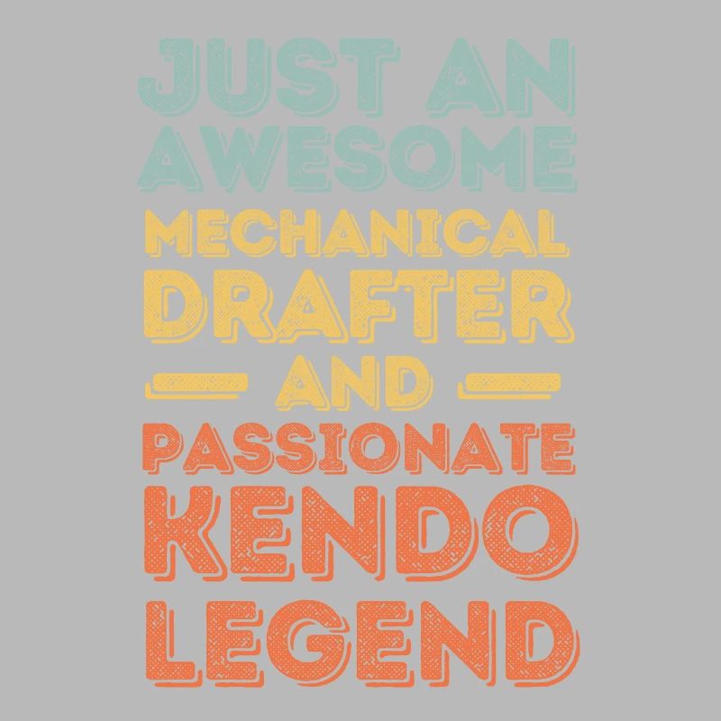 Technischer-Zeichner Kendo retro