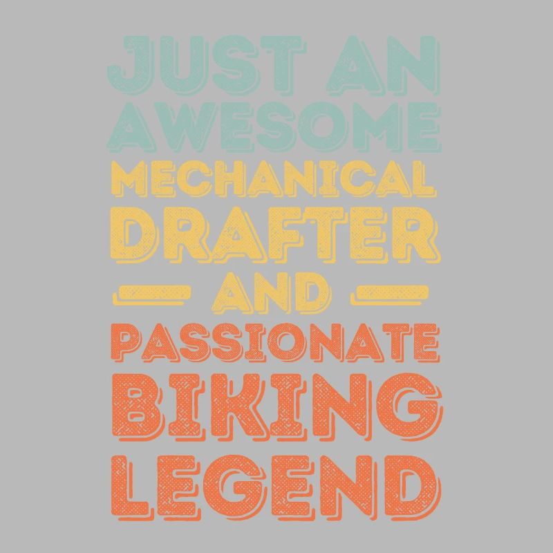 Technical draughtsman cycling retro