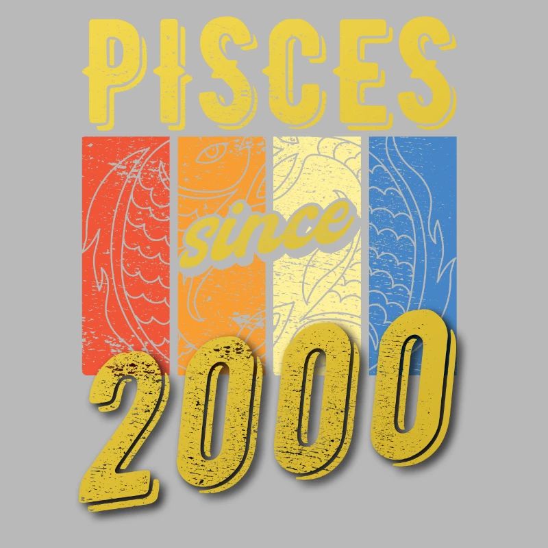 Fische 2000 Geburtstag Sternzeichen Geschenk