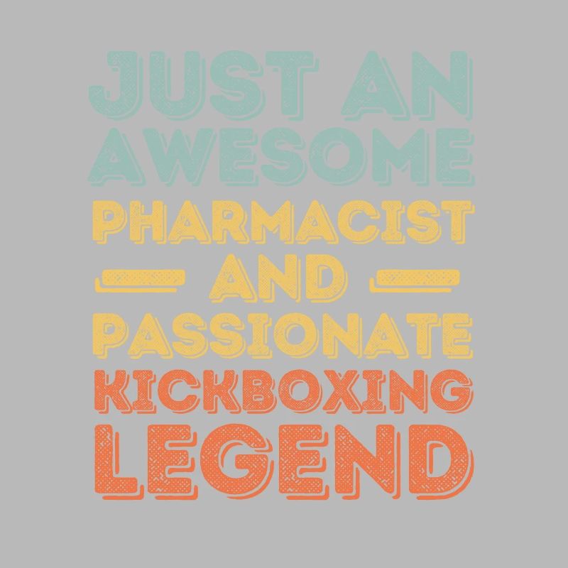 Pharmacist Kickboxing legend retro