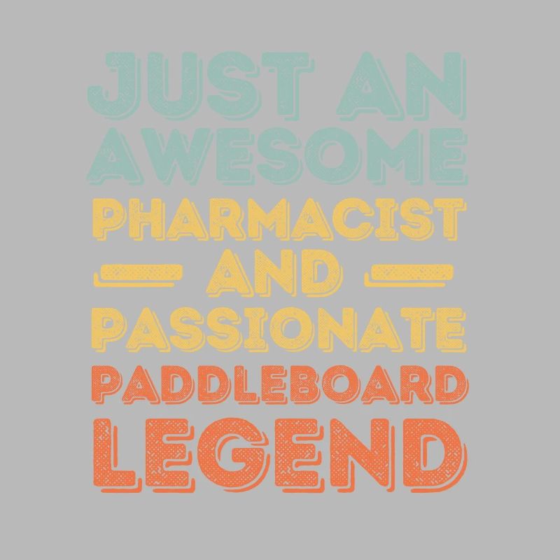 Apotheker Paddleboard Legende retro