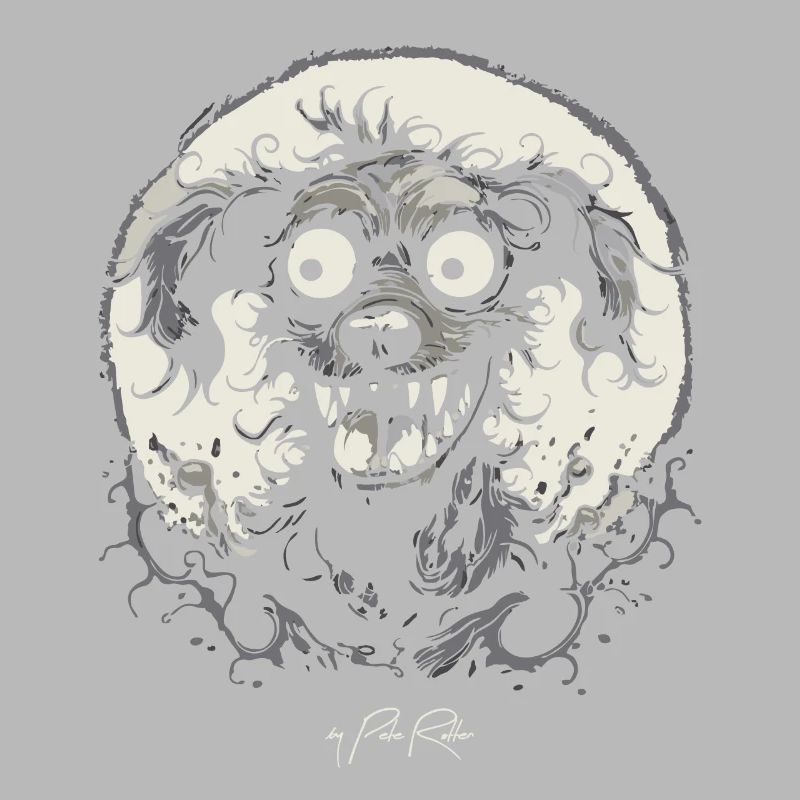 Horror dog from hell