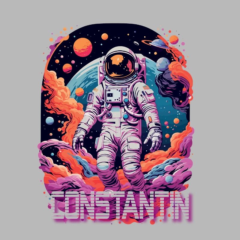 CONSTANTIN - Nom de garçon et astronaute cool