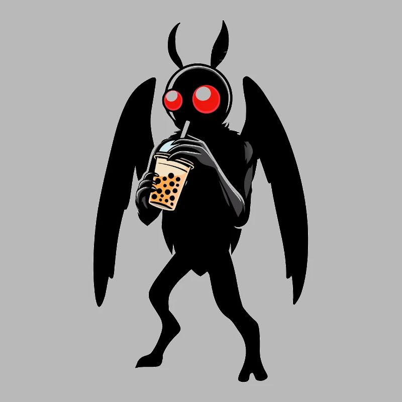 Mothman Bubble Tee