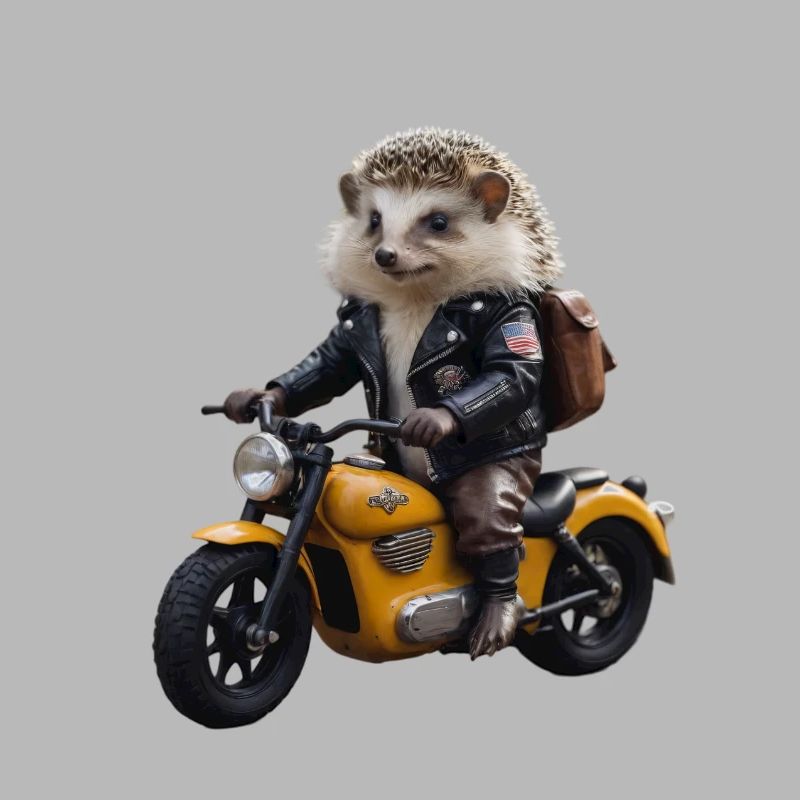 Biker-Igel