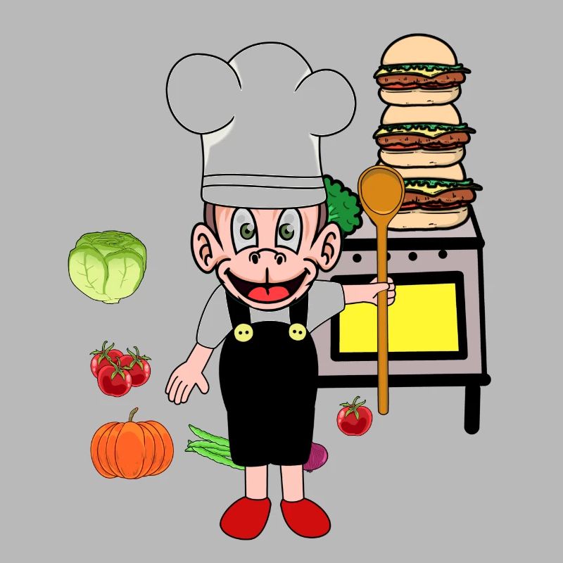 Monkey Kitchen Cook Cooks Cooks Culinary Arts