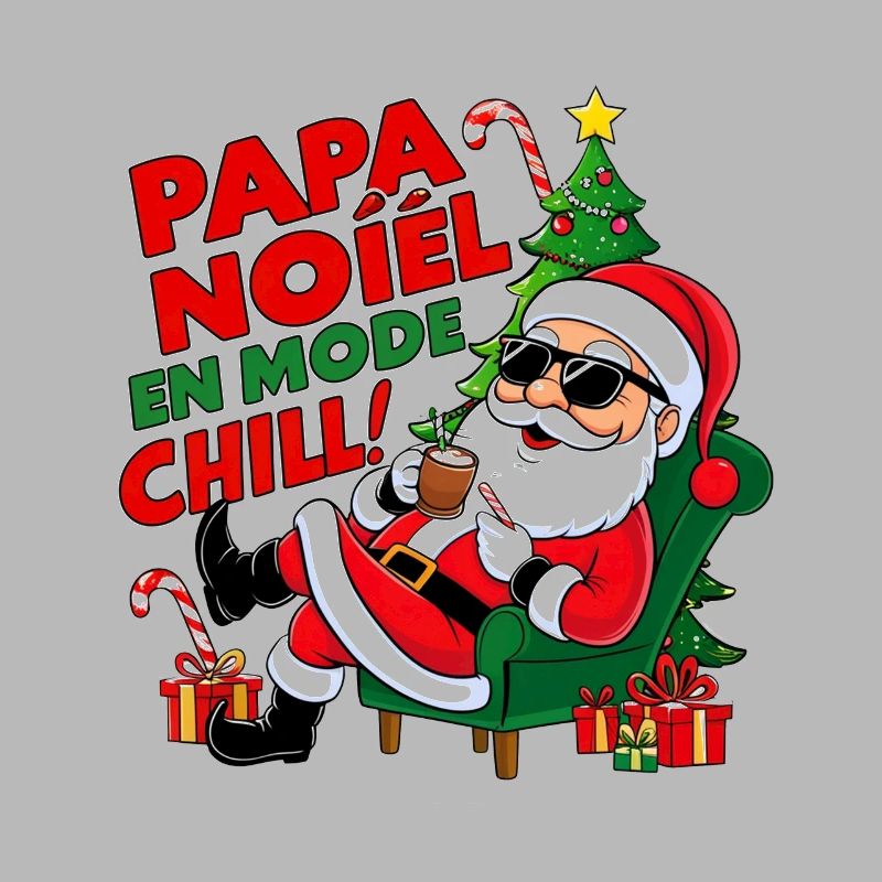Der Weihnachtsmann im Chill-Modus