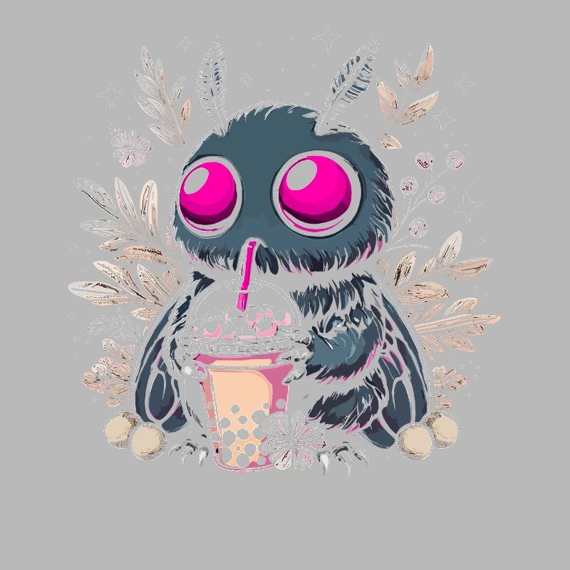 Mothman Bubble Tea