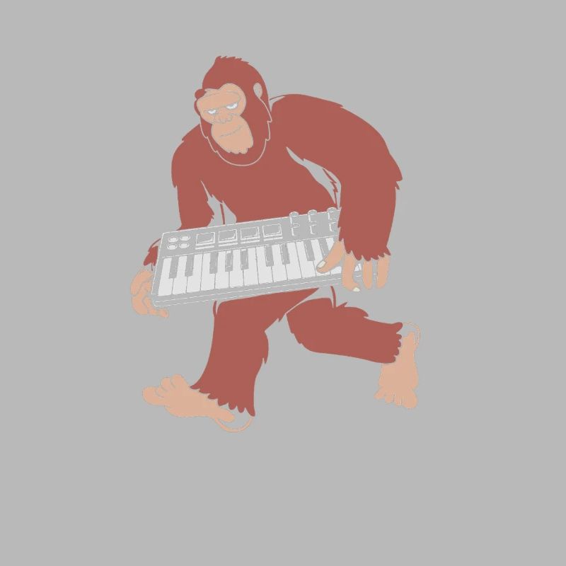 Djing Label Keyboard DJ