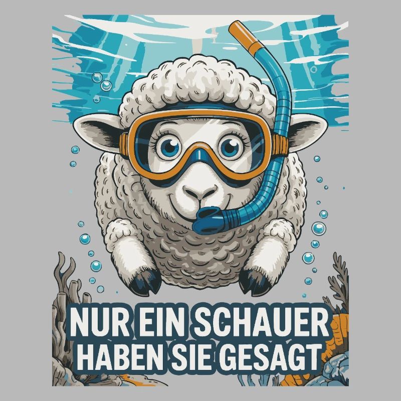 Nur ein Schauer – Lustiges Schaf Design