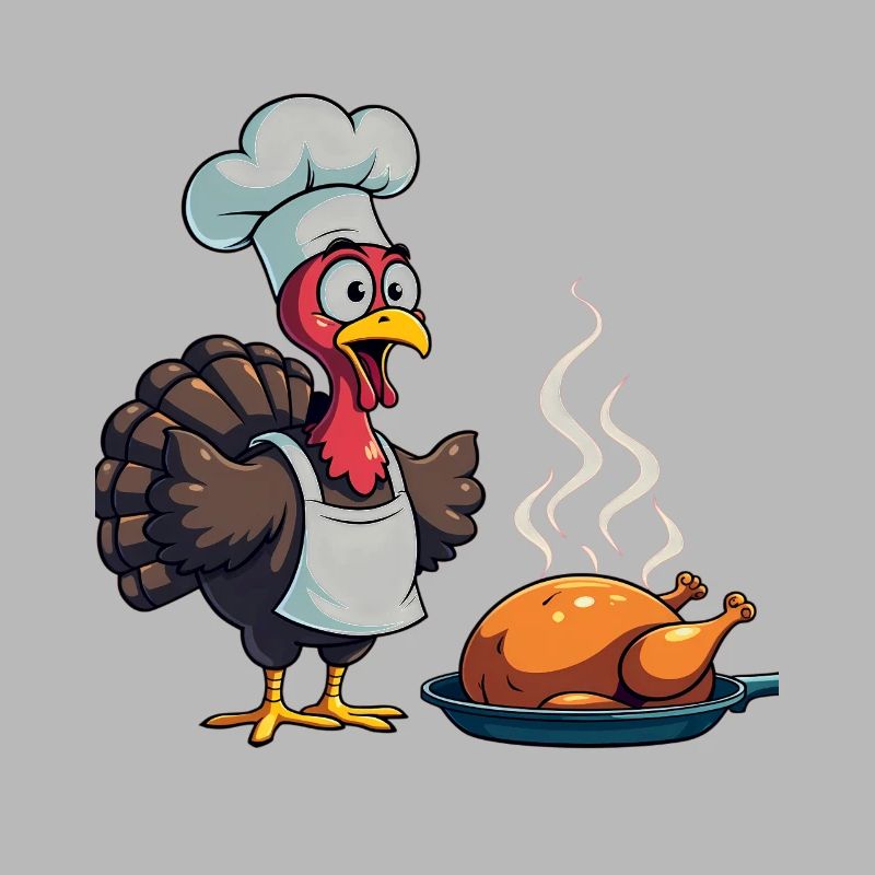 Cuisinier de dinde de Thanksgiving