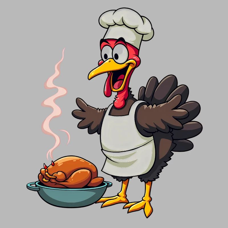 Cuisinier de dinde de Thanksgiving